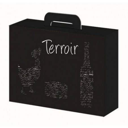 BOX-Negro-Box 34.5x26x11.5 "Terroir"
