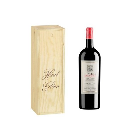 Château Haut Gléon CORBIERES -WINE AOC RED- 150 cl in individual wooden case