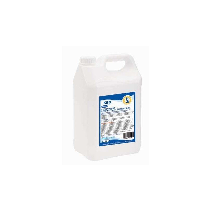 KEO CLEANER Food Disinfectant Degreaser - 5 L Can