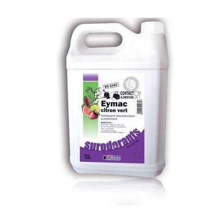 OVERODORING DISINFECTANT CLEANER Eymac Grapefruit Can 5 L
