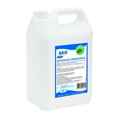 CLEANER Detergente Ammoniaca KEO Profumo Pino - Tanica da 5 L