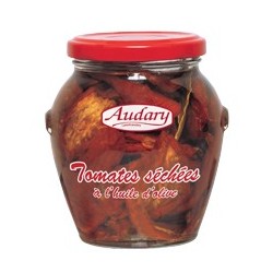 TOMATES SECHEES à l'huile d'olive  -Audary-  Bocal 200 g
