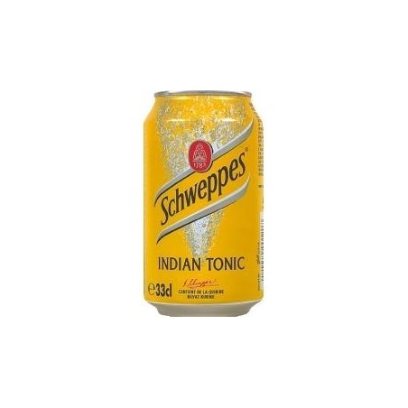 Schweppes Indian Tonic-metal 33 cl
