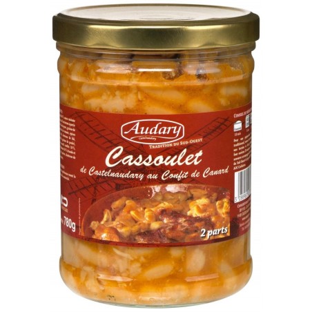 CASSOULET DE CASTELNAUDARY au confit de canard - Bocal 780 g
