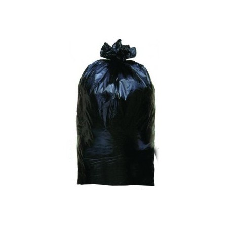 Sacco spazzatura 100 L Nero 35 μ circa 164 cm / H 87cm - sacchi da 25 rotoli