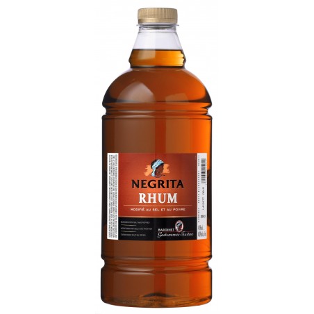 RHUM BROWN modified with salt and pepper Negrita BARDINET 40 ° 2 L