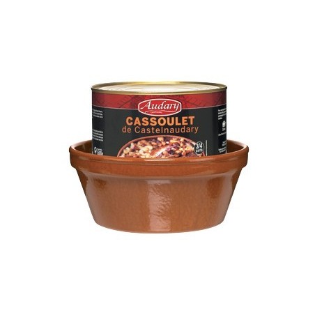 CASSOULET OF CASTELNAUDARY with duck confit with its flat earth - Box 1500 g