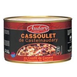 CASSOULET OF CASTELNAUDARY with duck confit with its flat earth - Box 1500 g