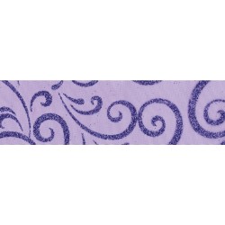 PATH Fabric width 0.30 m-VIOLET TABLE - roll 5 m