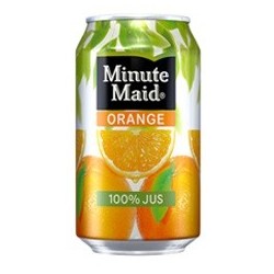 MINUTE MAID orange Metalldosen 33 cl