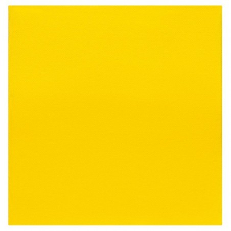 cóctel TOALLA Amarillo brillante desechable de papel 20 x 20 cm 2 espesores dual punto- la bolsita 100