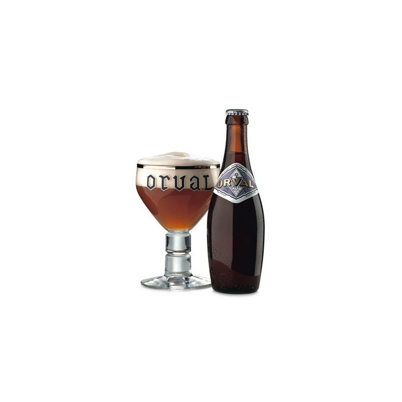 Beer ORVAL Ambrée Belgian 6.2 ° 33 cl