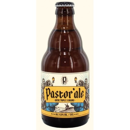 Beer PASTOR ALE Triple Belgian 8.5 ° 33 cl