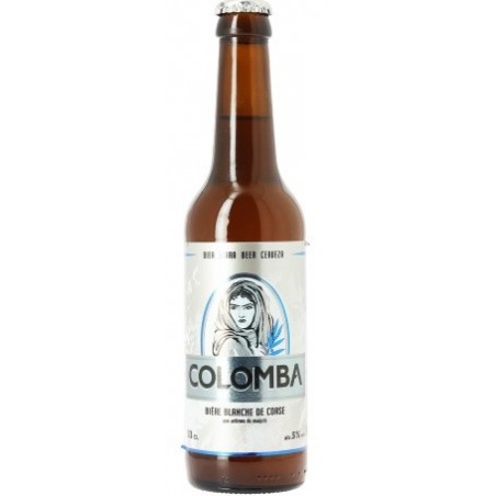 White Beer Colomba Corsica 5 ° 33 cl