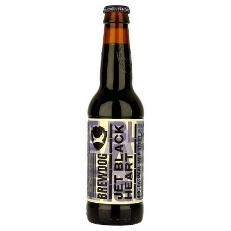 Bier BrewDog JET BLACK HEART Schwarz Schottland / Ellon 4,7 ° 33 cl