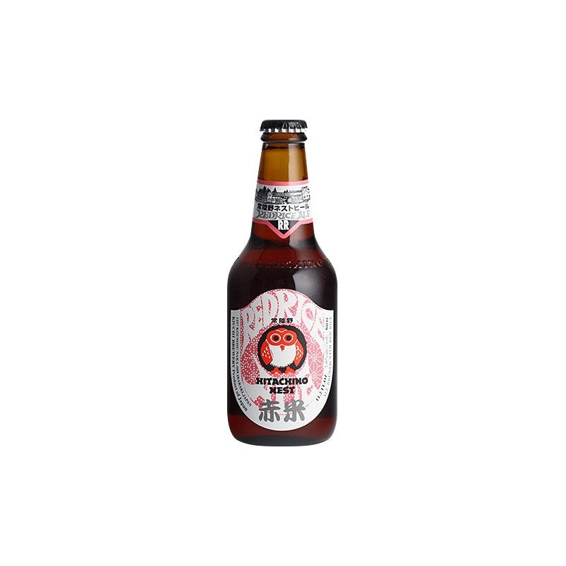 Bière HITACHINO NEST RED RICE Ambrée Japon 7° 33 cl