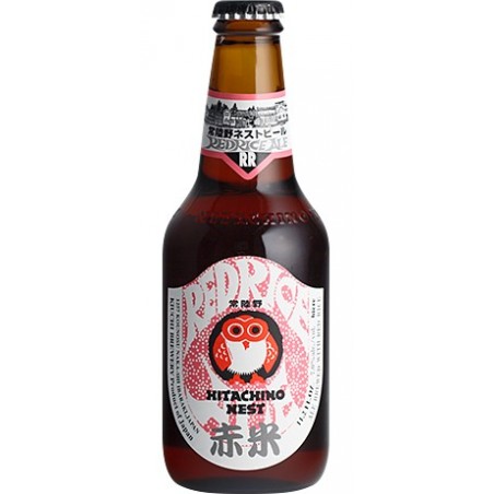 Cerveza HITACHINO NEST RED RICE Ámbar Japón 7 ° 33 cl