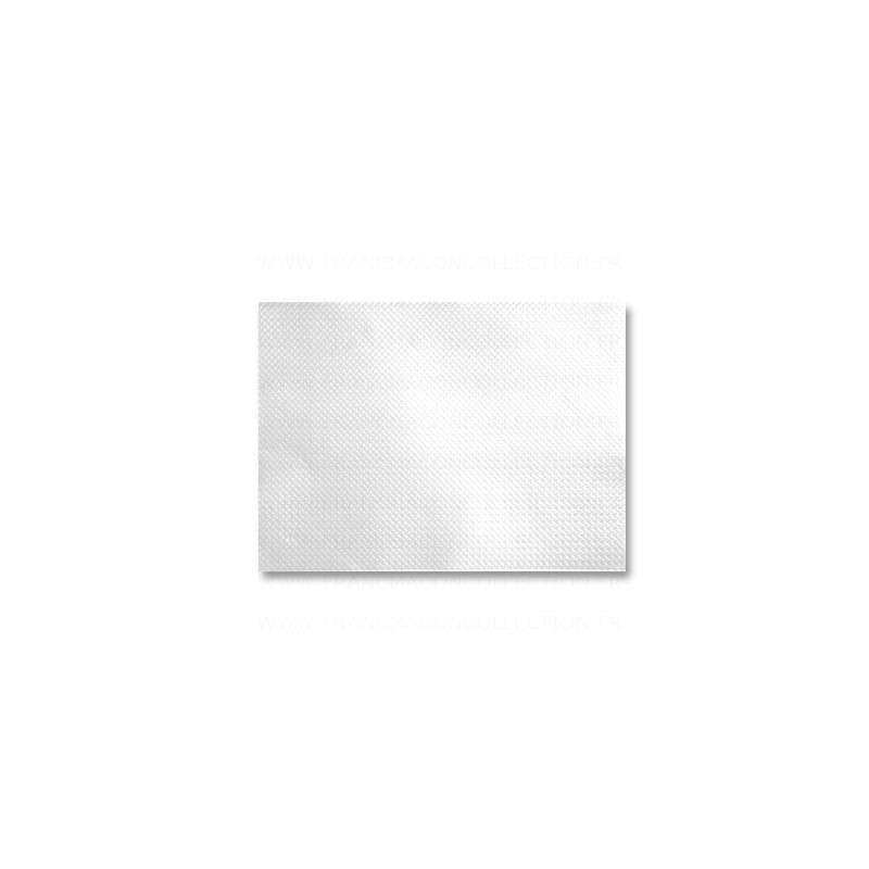 Set aus weißem Papier Tablette geprägt 30x40 cm - die 1000