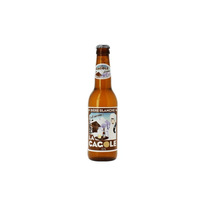 Bière LA CAGOLE DE MARSEILLE Blanche France 4.5° 33 cl