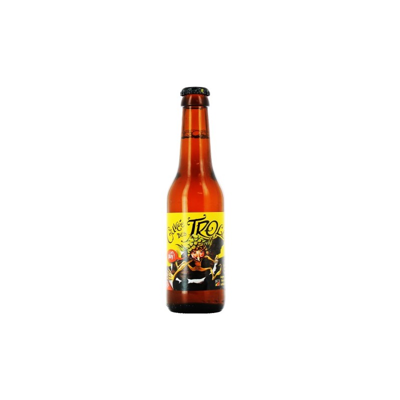 Beer CUVEE TROLLS Blond Belgium 7 ° 25 cl