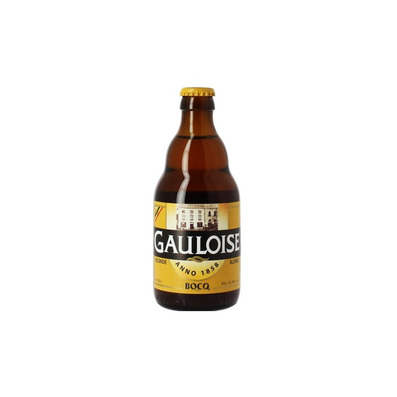 Beer LA GAULOISE Blond Belgium 6.3 ° 33 cl