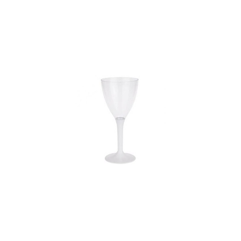 VETRO Bottiglia di vino Bianco in plastica usa e getta in plastica 16 cl - il 10