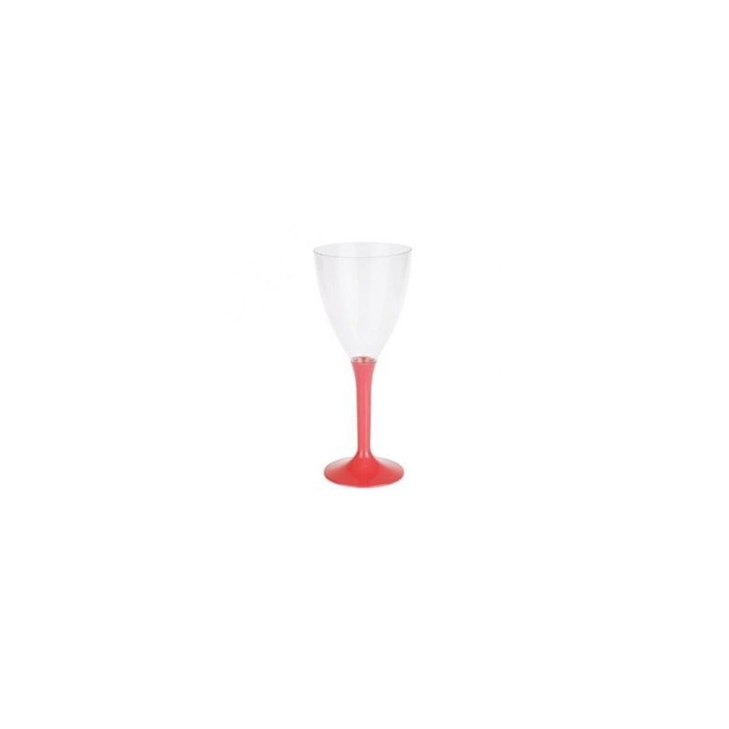 VETRO Vino rosso in plastica usa e getta in cristallo 16cl - il 10