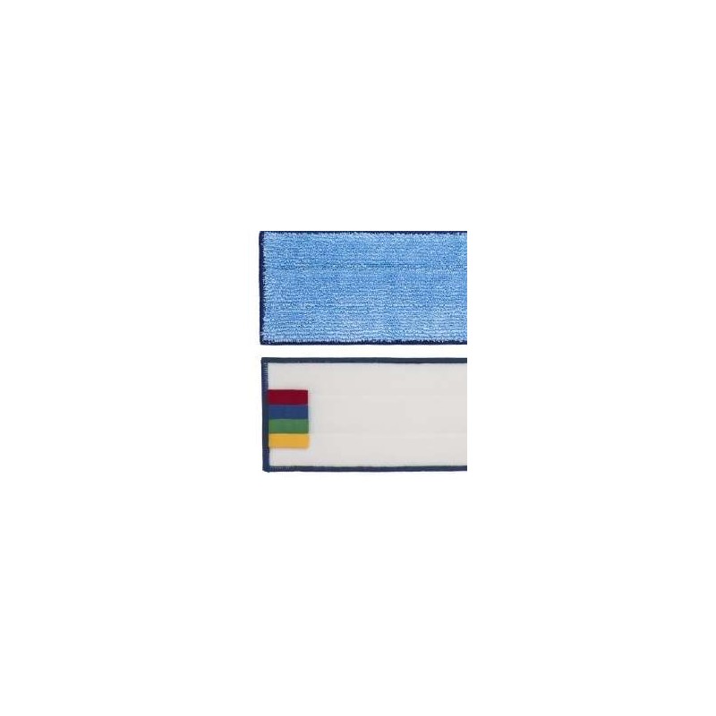 FRINGE Microfibra blu spessa per supporto velcro 40 cm
