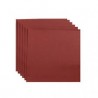 BORDEAUX cocktail NAPKIN in disposable paper 20 x 20 cm 2 layers double point - the bag of 100