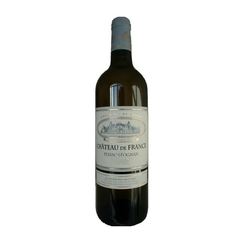 Château de France PESSAC LEOGNAN Vin Blanc AOP 75 cl