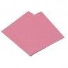 TOALLA ROSA PASTEL en papel desechable 40 x 40 cm no tejido - la bolsa de 50