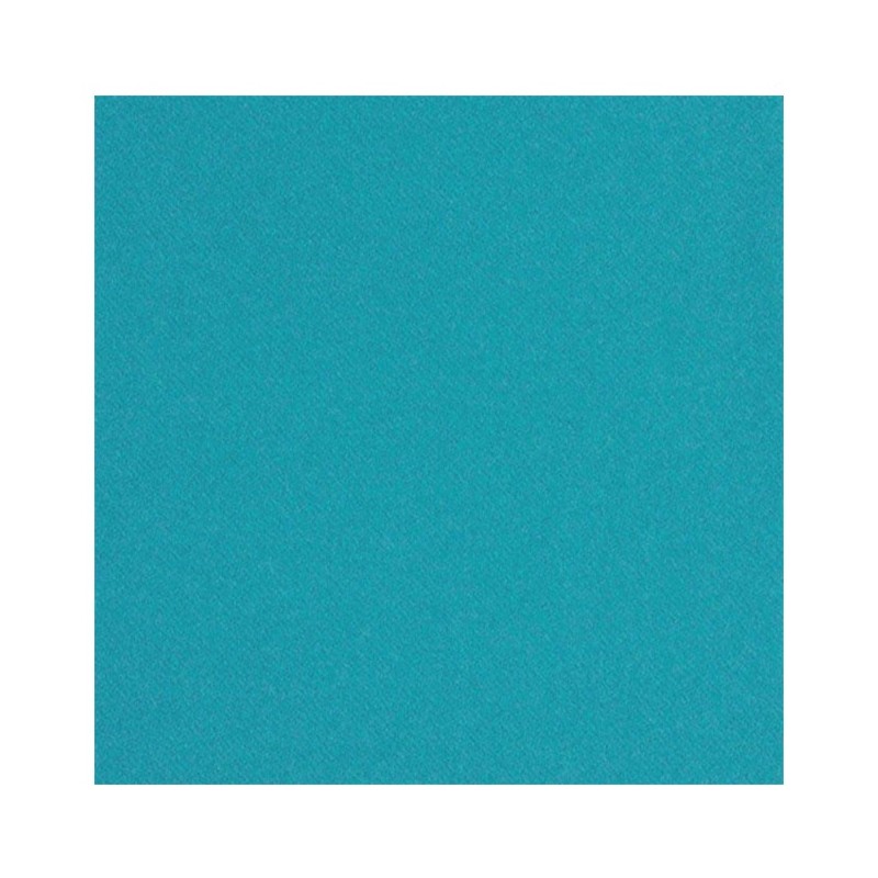 TURQUOISE TOWEL in disposable paper 40 x 40 cm non-woven - the bag of 50