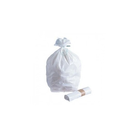 Müllsack "Maxibel" -weiß 11 μ   20 L - Die Rolle 50 Taschen