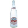 EAU EVIAN - 12 bouteilles de 1 L en verre consigné (consigne de 4,20 € comprise dans le prix)