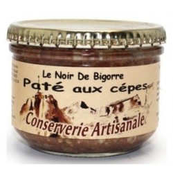 Pâté de Porc Noir aux Cèpes Terroir des Pyrénées - bocal 180 g