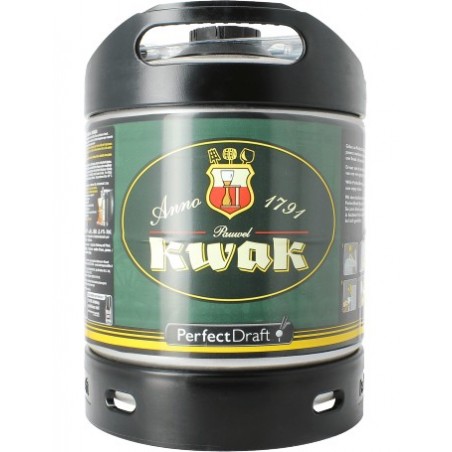 Bier KWAK Ambrée Belge 8,4 ° Barrel 6 L für Philips Perfect Draft Maschine (7,10 EUR Set im Preis enthalten)