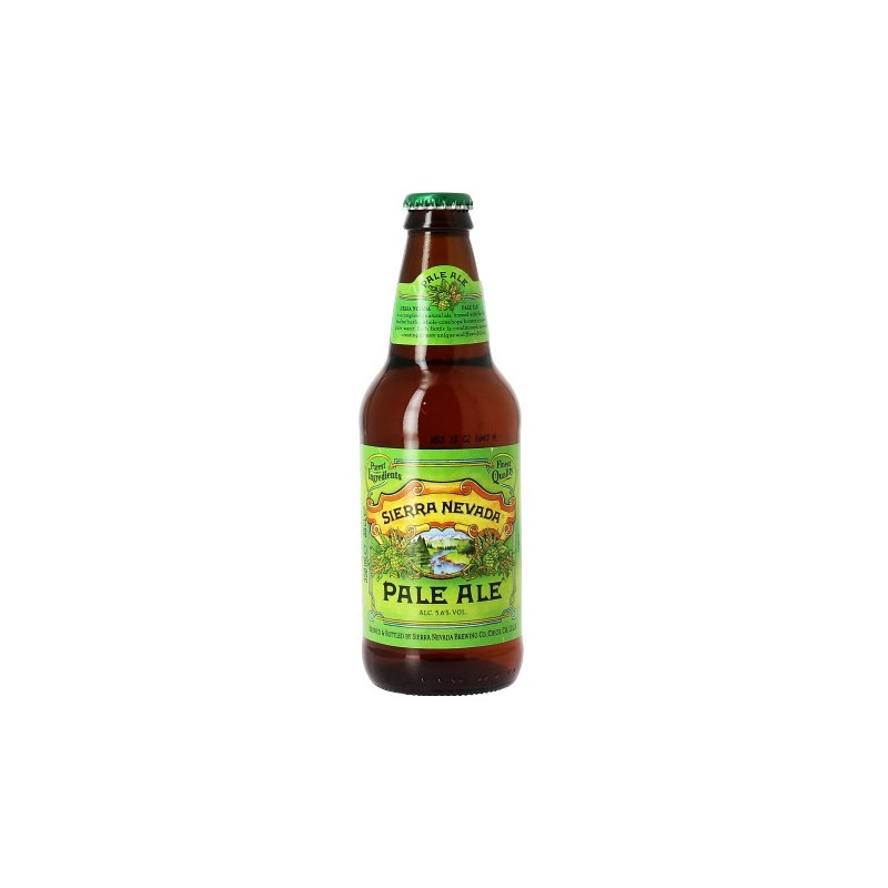 Bière SIERRA NEVADA Pale Ale Ambrée USA 5.6° 35.5 cl