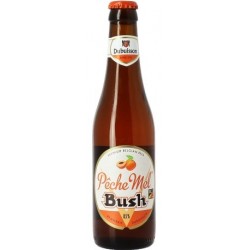 Bière BUSH Pêche Mel Bush Ambrée Belge 8.5° 33 cl