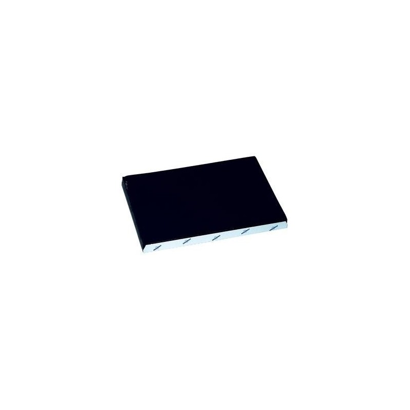 Schwarzes Einweg-Papiertischset geprägt 30x40 cm - die 1000