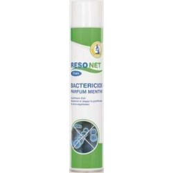 Désodorisant Bactéricide AFNOR NFT72-150 parfum Menthol en aérosol de 750 ml