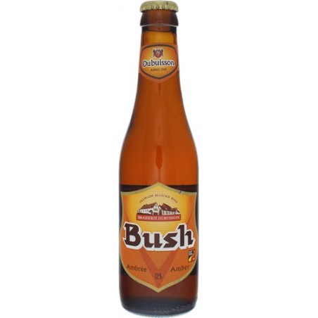 Beer BUSH Amber Belgian 12° 33 cl