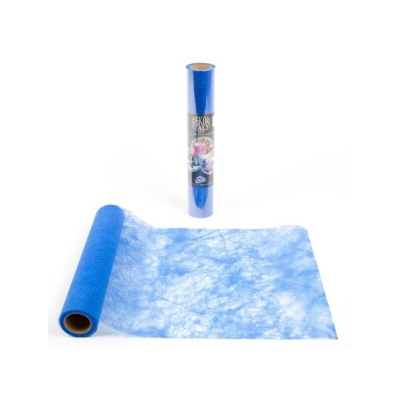 Table runner Polytulle NAVY BLUE width 30 cm - the roll of 10 m