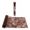 Table runner Polytulle CHOCOLATE BROWN width 30 cm - the roll of 10 m