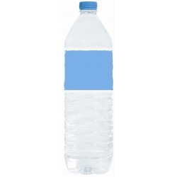 Eau de Source bouteille plastique PET 1,5 L