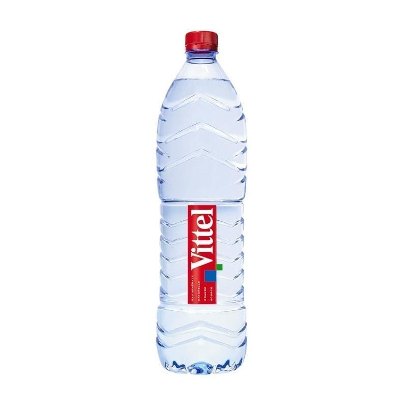 VITTEL bottiglia d'acqua in plastica PET 1,5 L SOURIRE DES SAVEURS, cantina  in linea, consegna