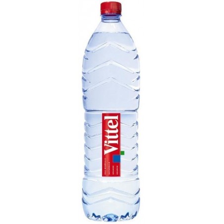 Botella plástica de agua VITTEL PET 1,5 L