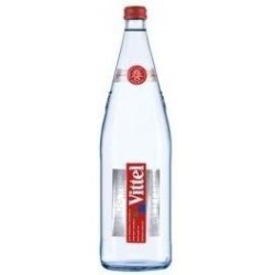 Acqua VITTEL - 12 bottiglie da 1 L in vetro a rendere (deposito di 4,20 € incluso nel prezzo)
