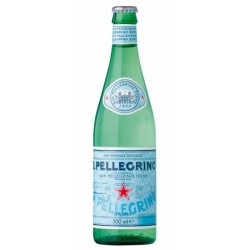 SAN PELLEGRINO agua - 20 botellas de 50 cl en vidrio retornable (depósito de 4,80 € incluido en el precio)