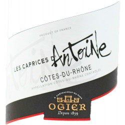 Caprices von Antoine OGIER COTES DU RHONE Rotwein AOC 75 cl