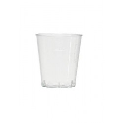 GLASS Tasting transparent crystal injected 6 cl gauge to 2 and 4 cl - the 50